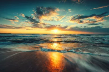 Obraz Magiczny Zachód Słońca nad Oceanem