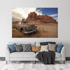 Obraz na płótnie w salonie