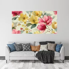 Obraz na płótnie w salonie