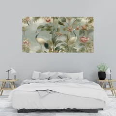 Obraz na płótnie w sypialni