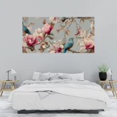 Obraz na płótnie w sypialni