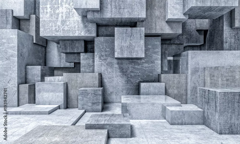 Fototapeta geometryczne tło 3d
