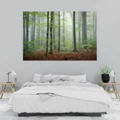 Obraz na płótnie w sypialni