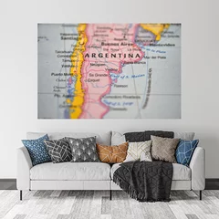 Obraz na płótnie w salonie