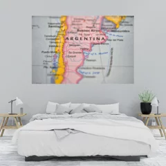 Obraz na płótnie w sypialni