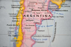 Obraz Mapa Argentyny: Geograficzna Podróż