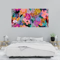 Obraz na płótnie w sypialni