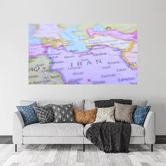 Obraz na płótnie w salonie