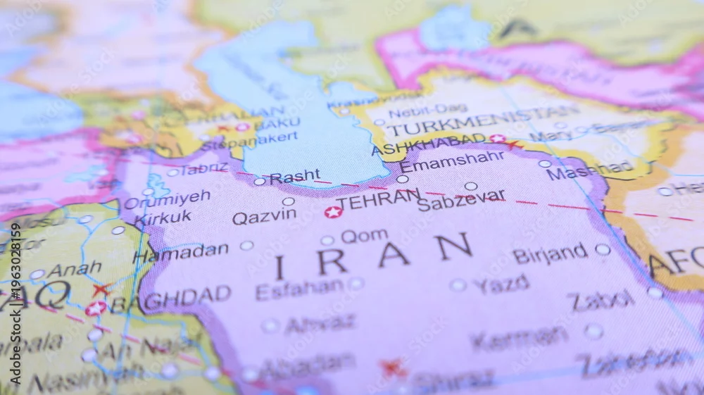 Obraz Geograficzna Perspektywa Bliskiego Wschodu