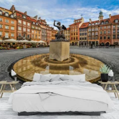 Obraz na płótnie w sypialni
