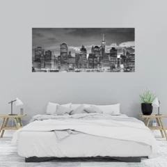 Obraz na płótnie w sypialni