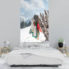 Obraz na płótnie w sypialni