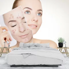 Obraz na płótnie w sypialni