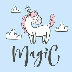 Obraz Magiczny Jednorożec