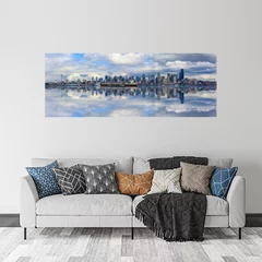 Obraz na płótnie w salonie