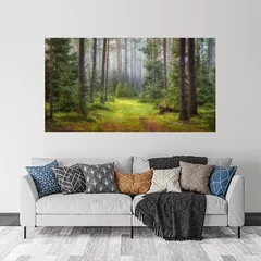 Obraz na płótnie w salonie