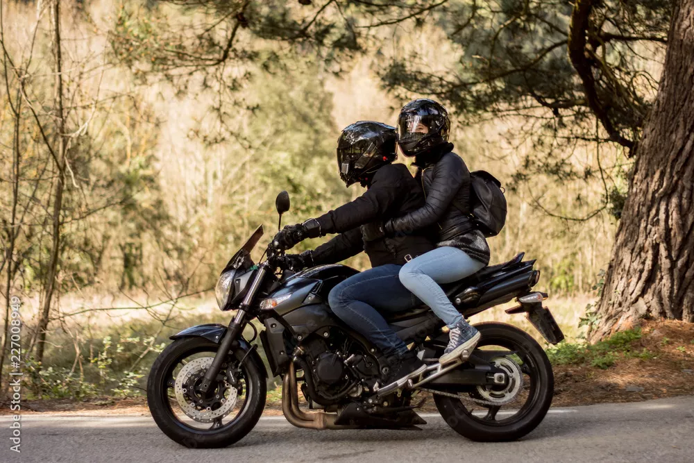 Obraz para na motocyklu