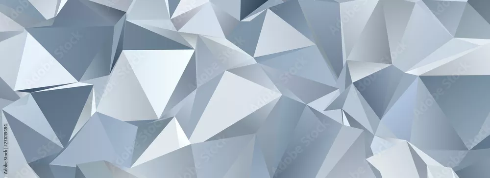 Fototapeta Geometryczna Elegancja: Nowoczesne Plastry Szarości