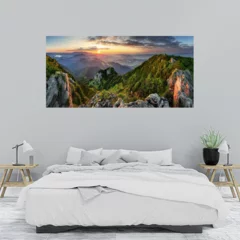 Obraz na płótnie w sypialni