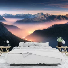 Obraz na płótnie w sypialni