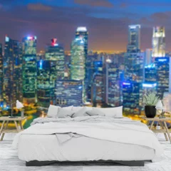 Obraz na płótnie w sypialni