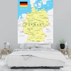 Obraz na płótnie w sypialni