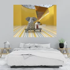 Obraz na płótnie w sypialni