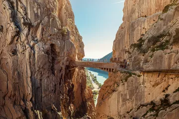 Obraz Przejście przez Kanion El Caminito del Rey
