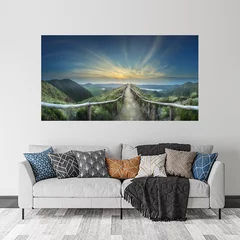 Obraz na płótnie w salonie