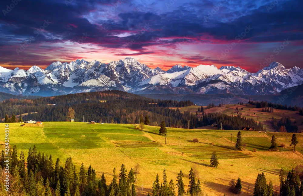 Obraz góry Tatry