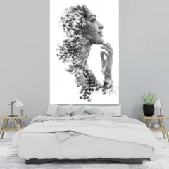 Obraz na płótnie w sypialni