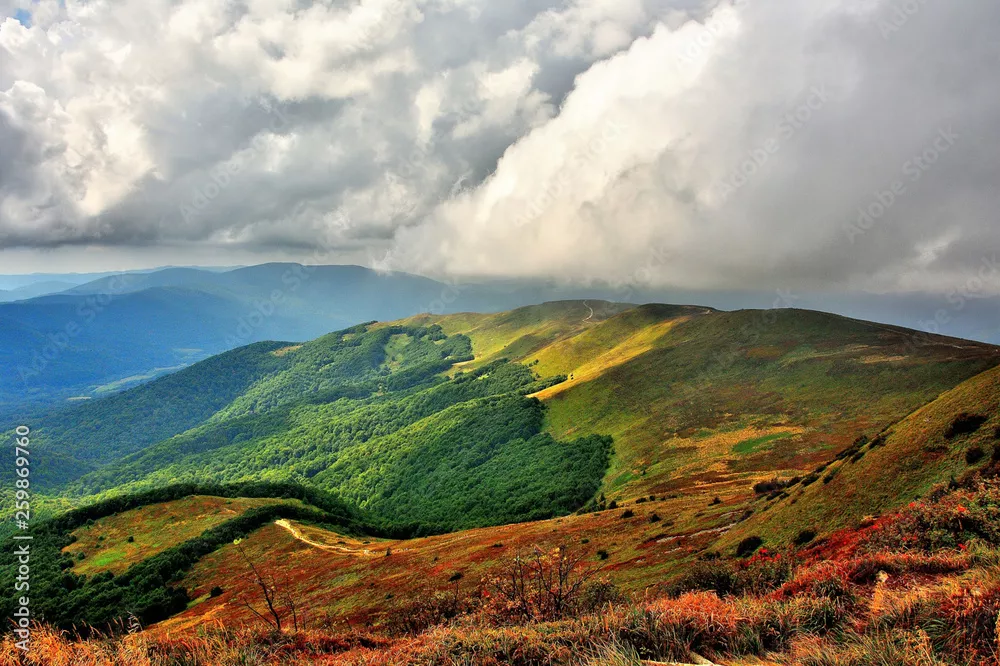 Fototapeta Bieszczady