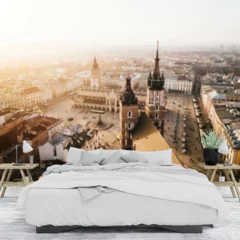 Obraz na płótnie w sypialni