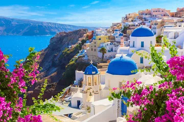 Fototapeta Wyspa Santorini, Grecja.