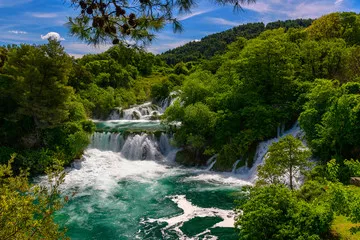 Fototapeta Wodospady Krka, Chorwacja