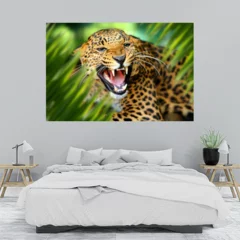 Obraz na płótnie w sypialni