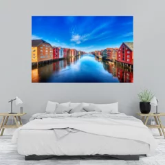 Obraz na płótnie w sypialni