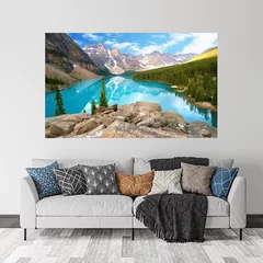 Obraz na płótnie w salonie