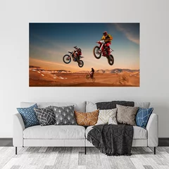 Obraz na płótnie w salonie