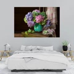 Obraz na płótnie w sypialni
