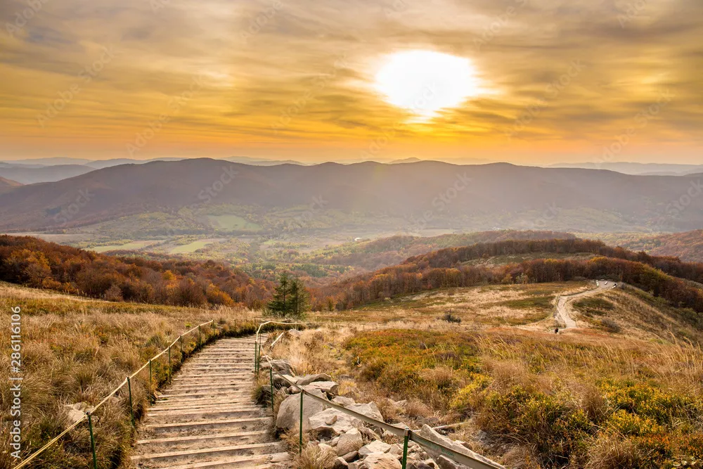 Fototapeta Bieszczady - Carpathians Mountains