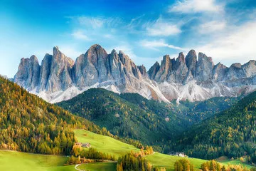 Obraz krajobraz włoskich dolomitów - Santa Maddalena