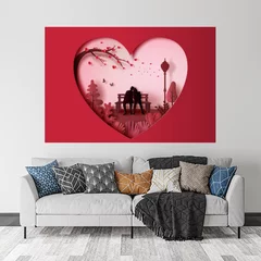 Obraz na płótnie w salonie