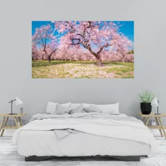 Obraz na płótnie w sypialni