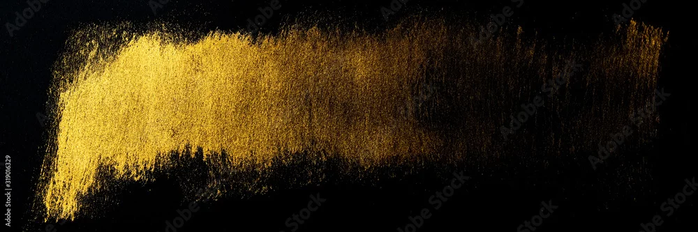 Obraz Złota Poświata na Czerni