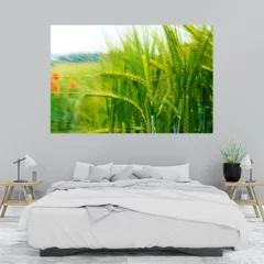 Obraz na płótnie w sypialni