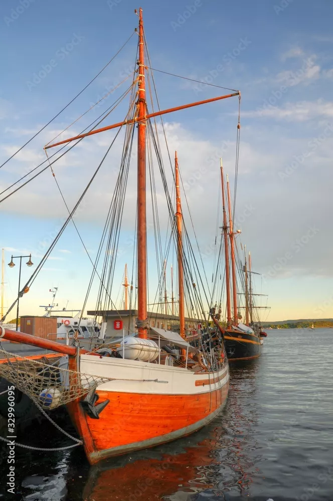 Fototapeta Oslo (Norwegia) - Port