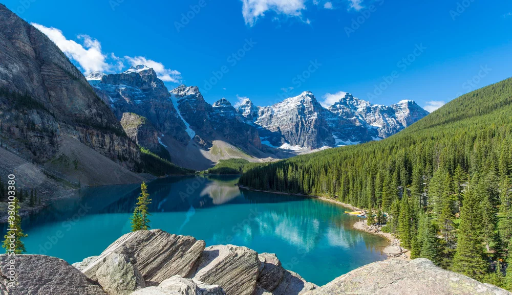 Fototapeta Magia Gór i Jeziora: Spokój Natury
