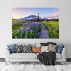 Obraz na płótnie w salonie