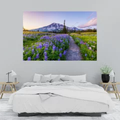 Obraz na płótnie w sypialni